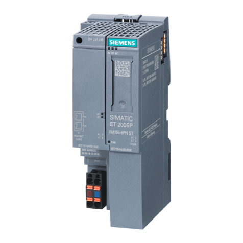 Siemens SIMATIC ET 200SP IM 155-6 PN/2 HF User manual