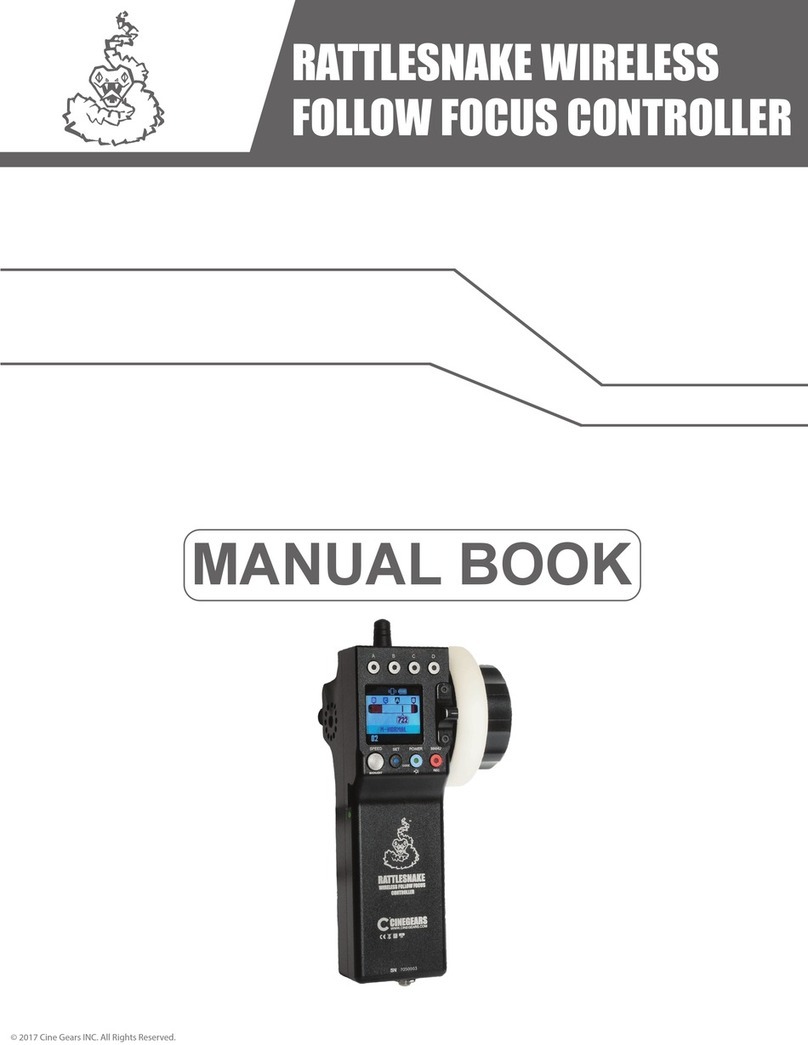 Cine Gears Rattlesnake Manual book