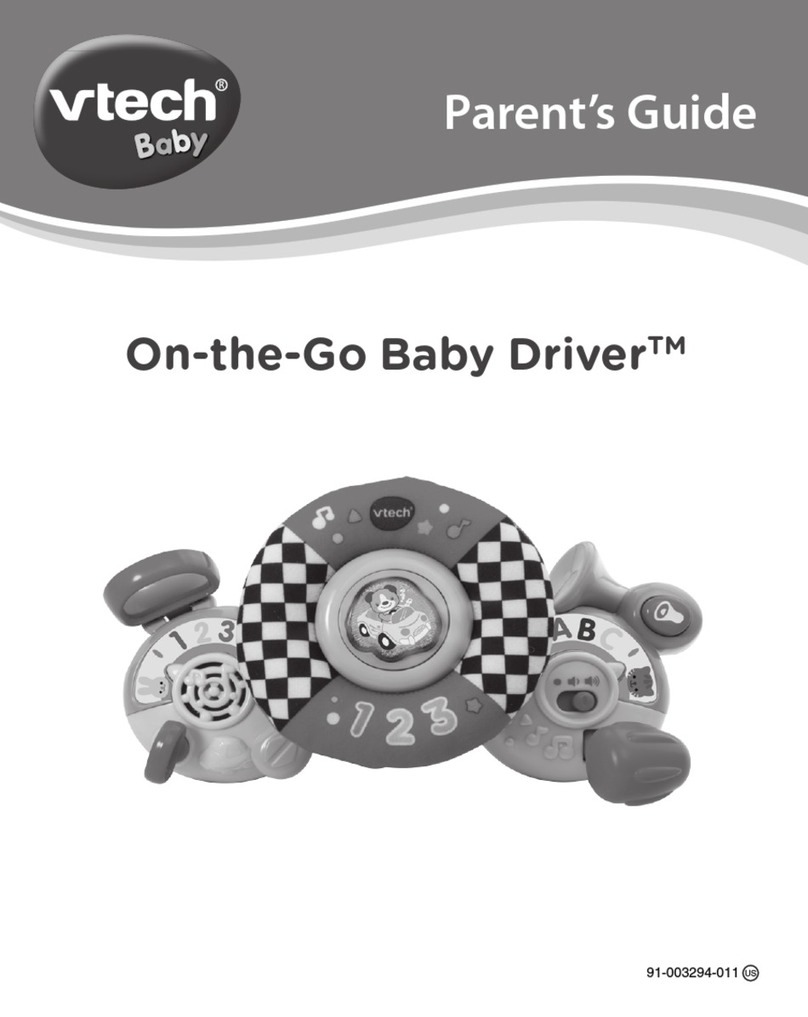 V-tech On-the-Go Baby Driver Assembly Instructions