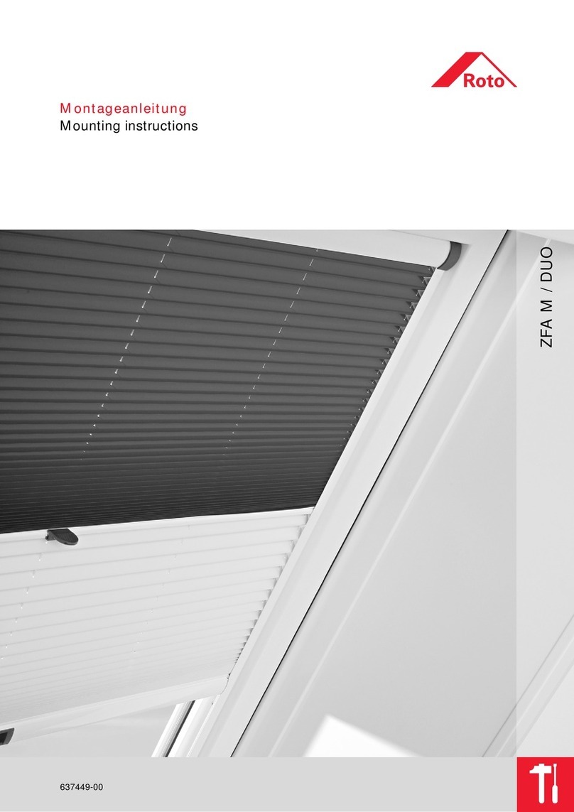 Roto ZFA M User manual