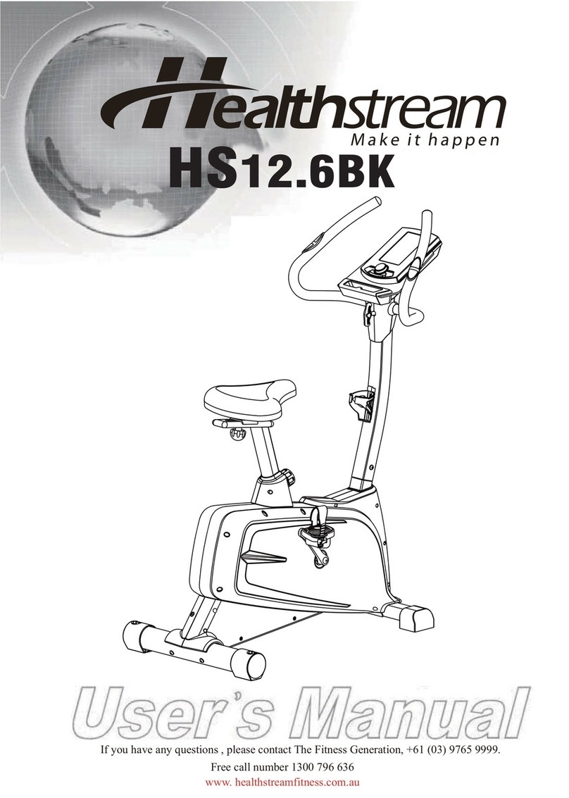Healthstream HS12.6BK user manual