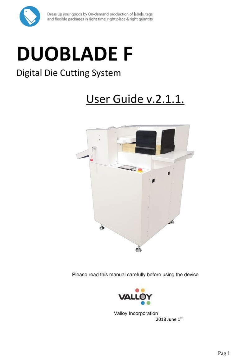 Valloy Incorporation DUOBLADE F user guide