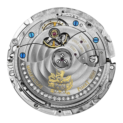 Piaget 855P Instructions for use Piaget 855P Instructions for use