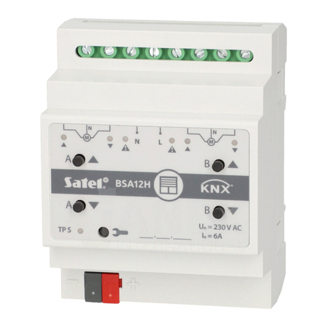 Satel KNX-BSA12H User manual