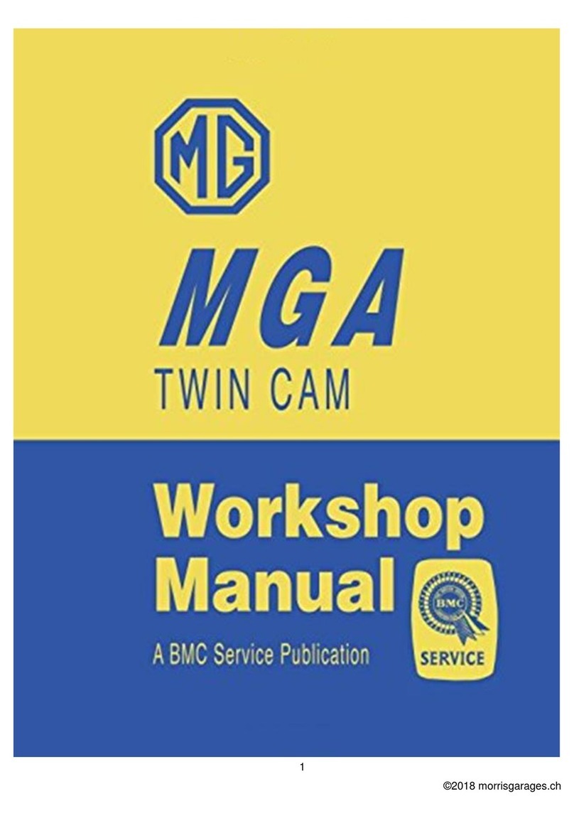 MG MGA Twin Cam Workshop manual