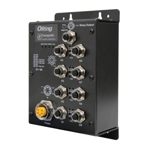 ORiNG TGXPS-1080-M12-24V Series User manual