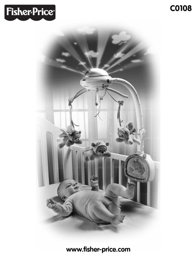 Fisher-Price BUTTERFLY DREAMS Mobile C0108 manual