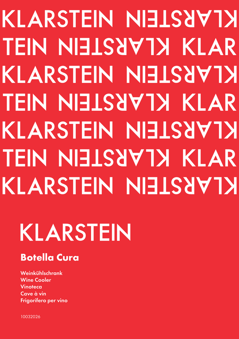 Klarstein Botella Cura User manual