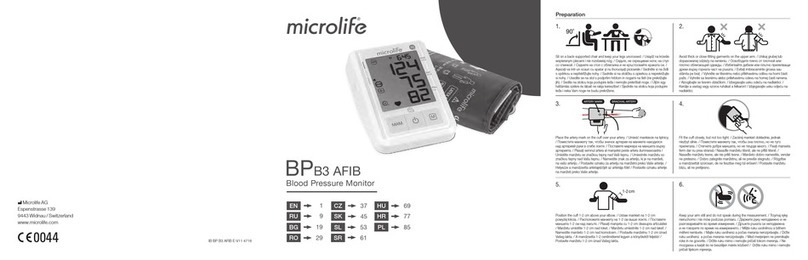 Microlife BP B3 AFIB User manual