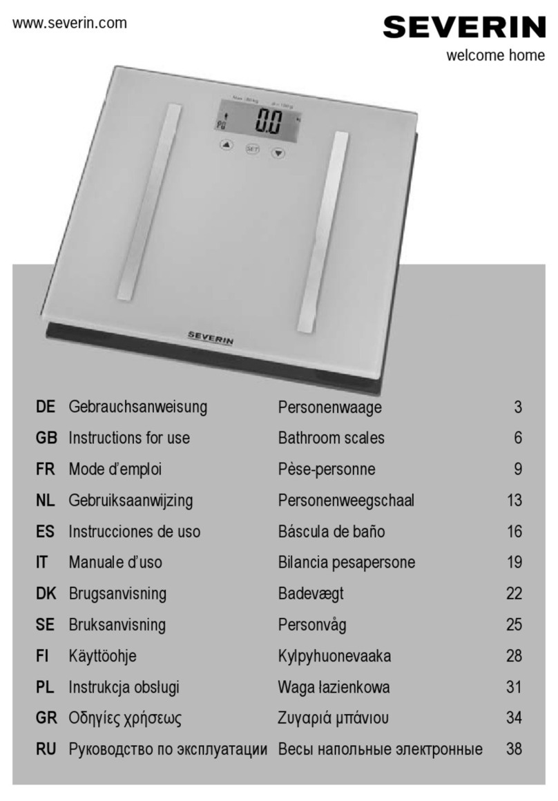 SEVERIN PW 7010 User manual