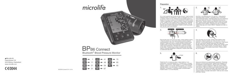 Microlife BP B6 Connect User manual