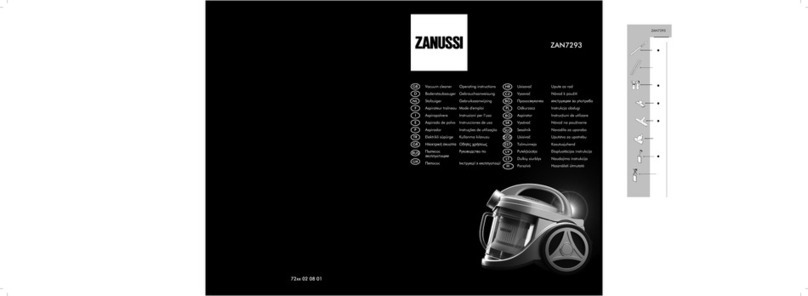 Zanussi ZAN7293 operating instructions
