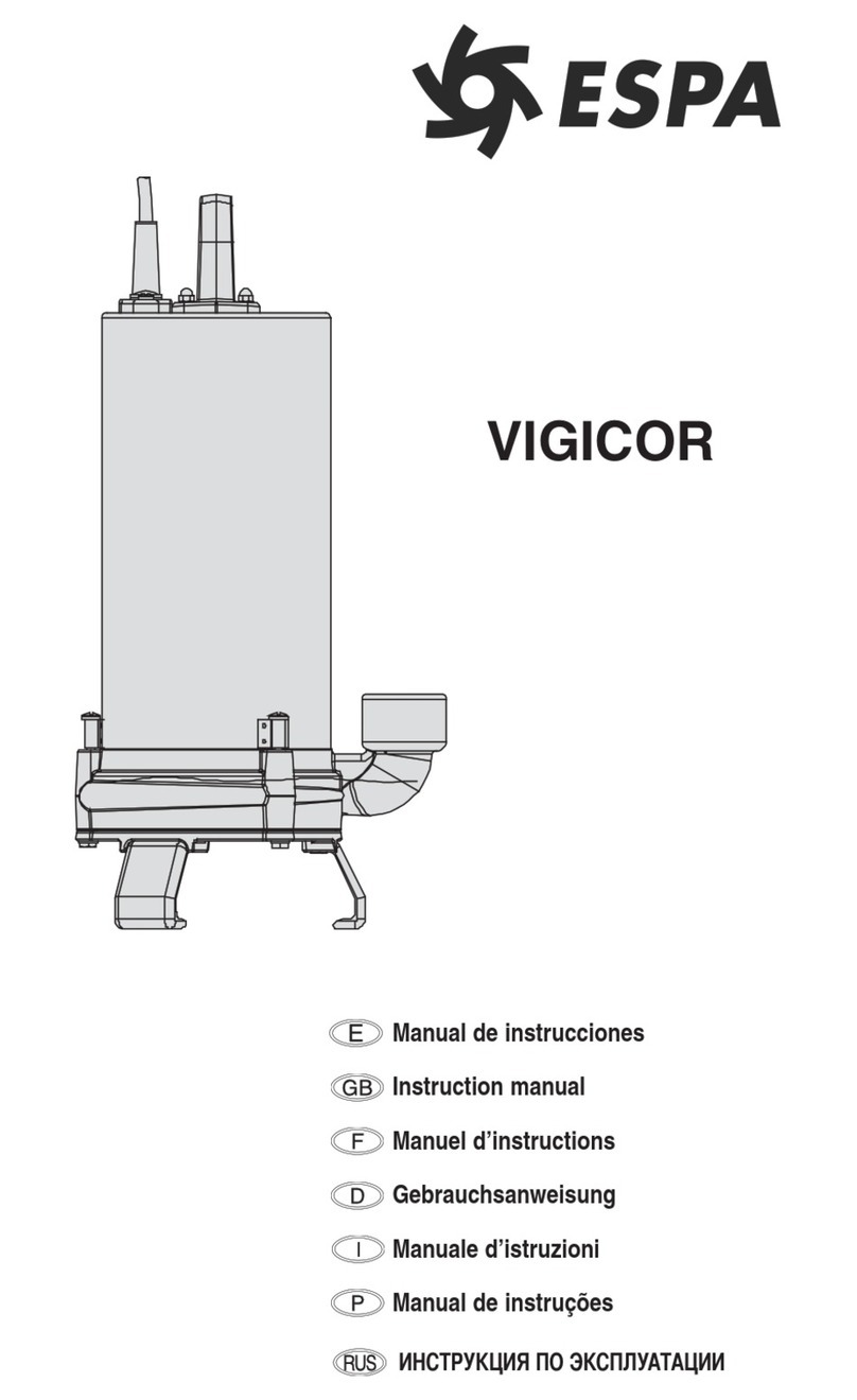 Espa VIGICOR Series User manual