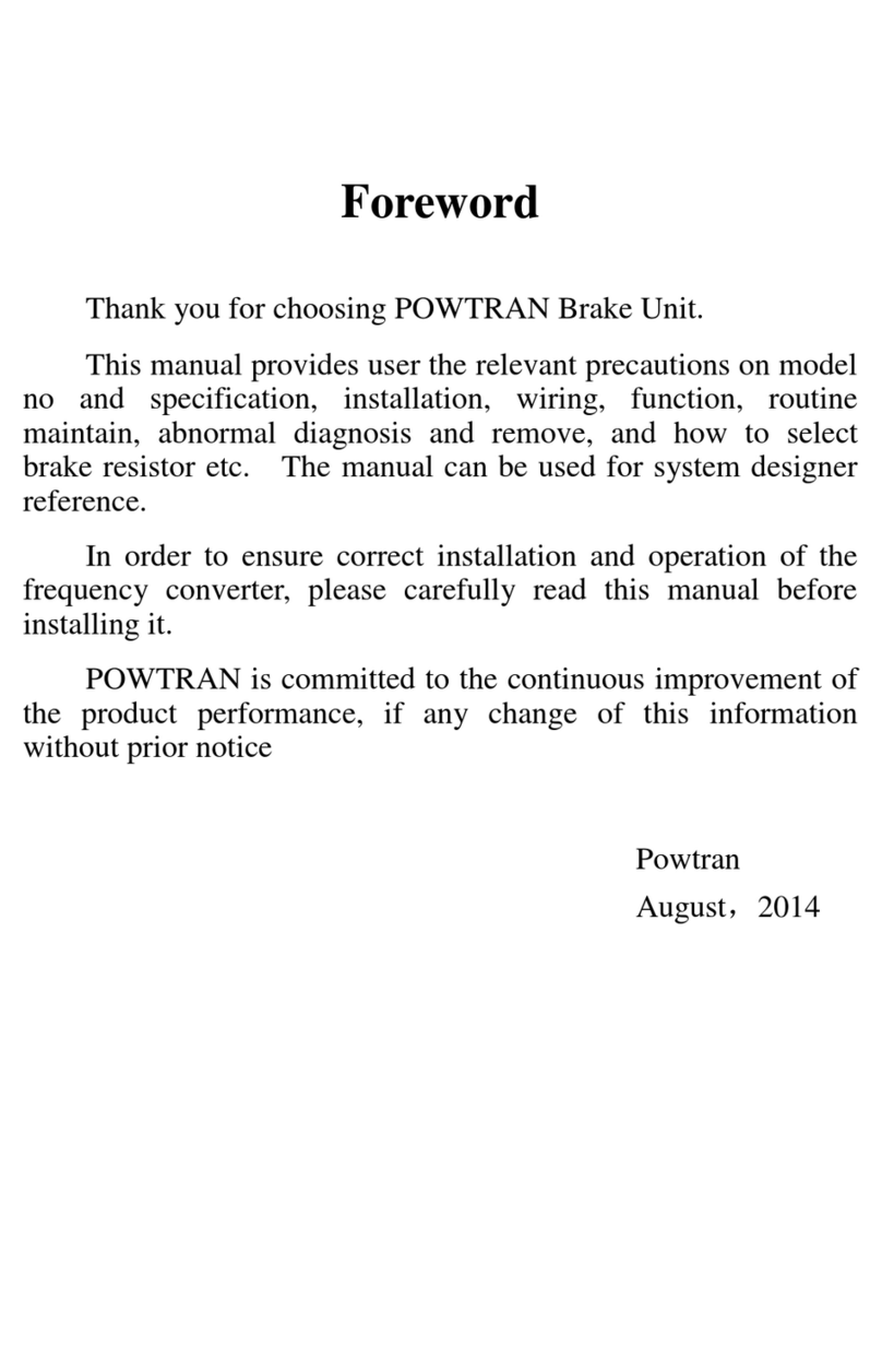 Powtran PB6012 manual
