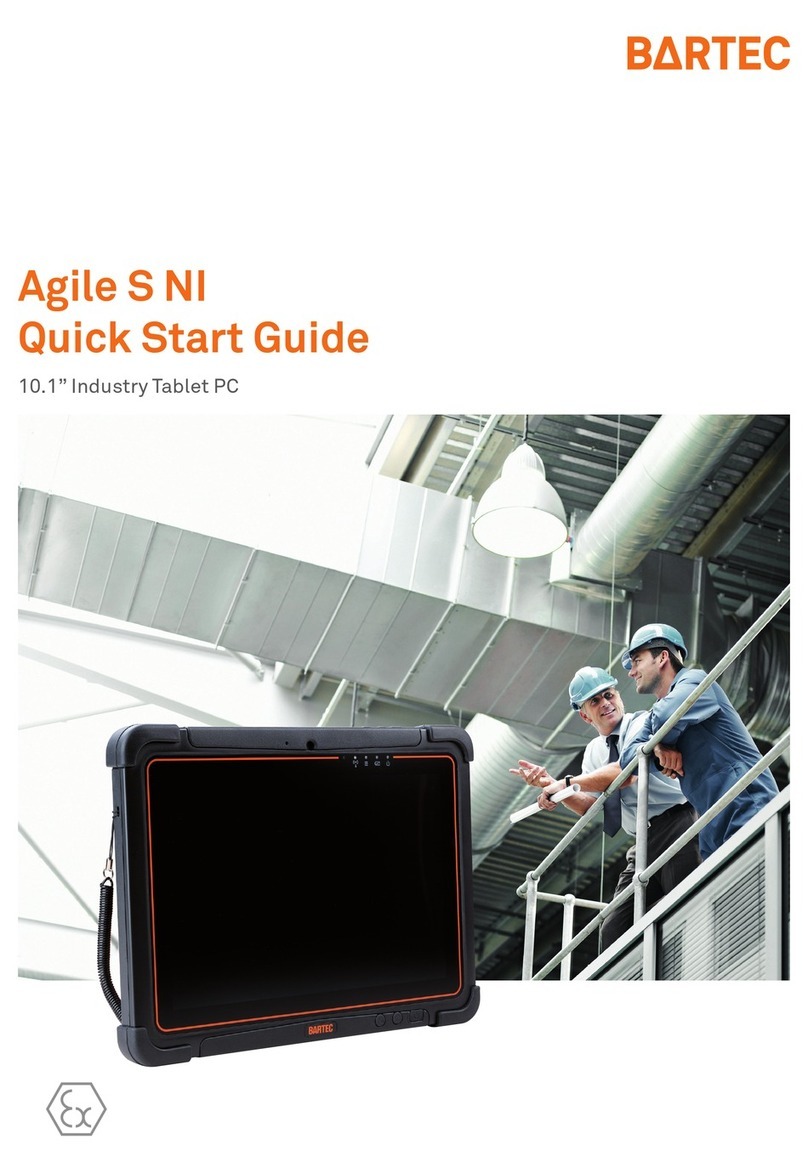 Bartec Agile S NI User manual