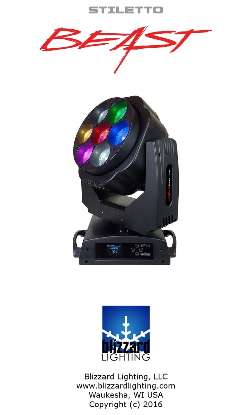 Blizzard Lighting Stiletto Beast manual