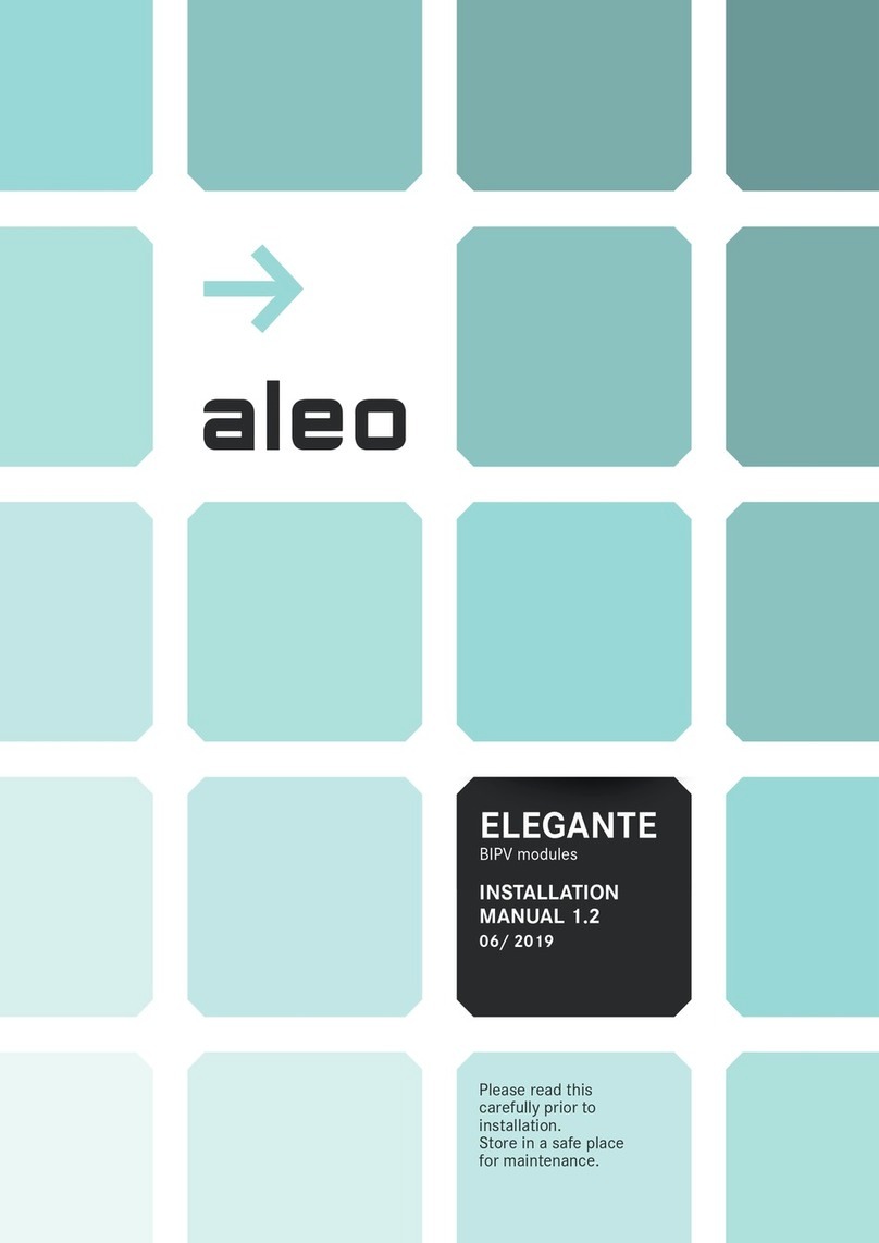 Aleo ELEGANTE installation manual