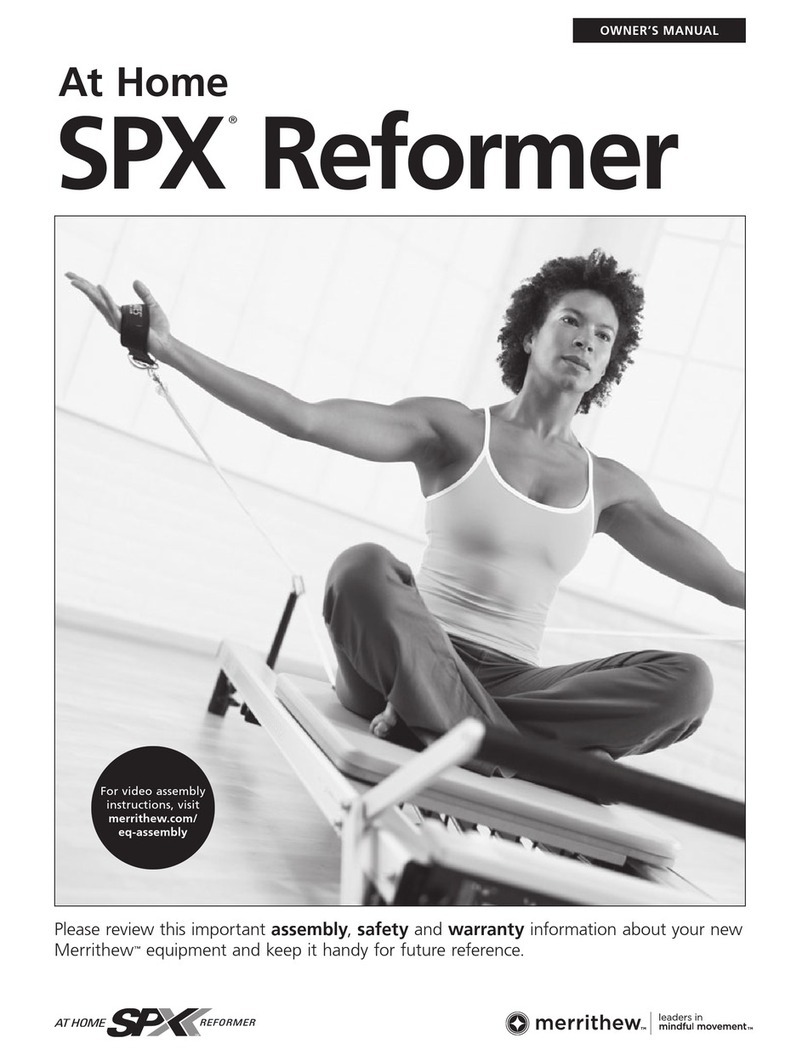 SPX Reformer User manual