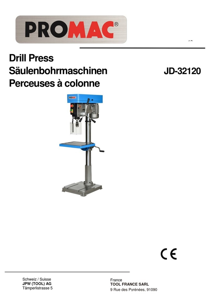 Promac JD-32120 manual Promac JD-32120 manual