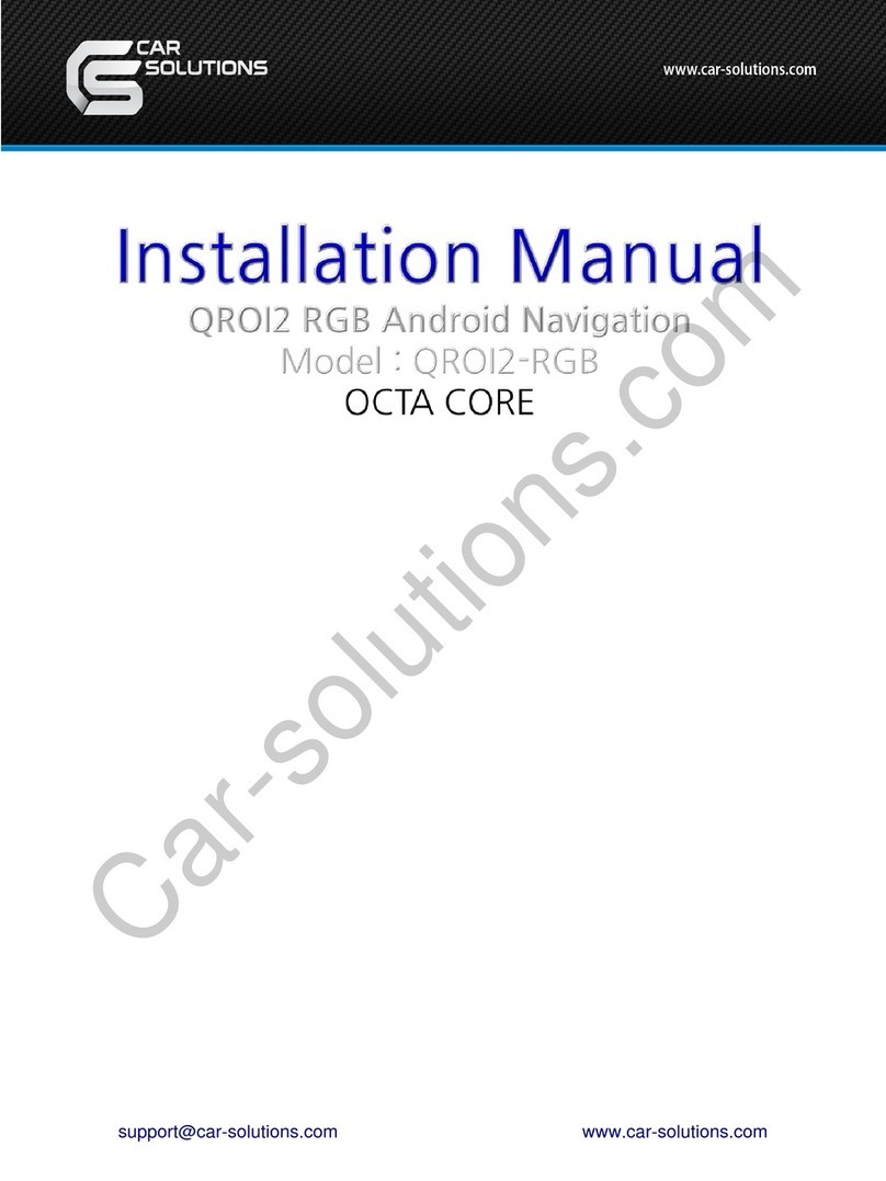 Car Solutions QROI2-RGB User manual