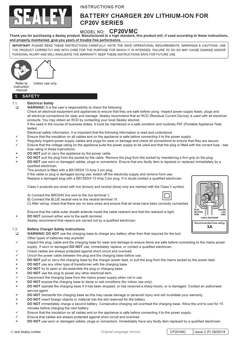 Sealey CP20VMC User manual