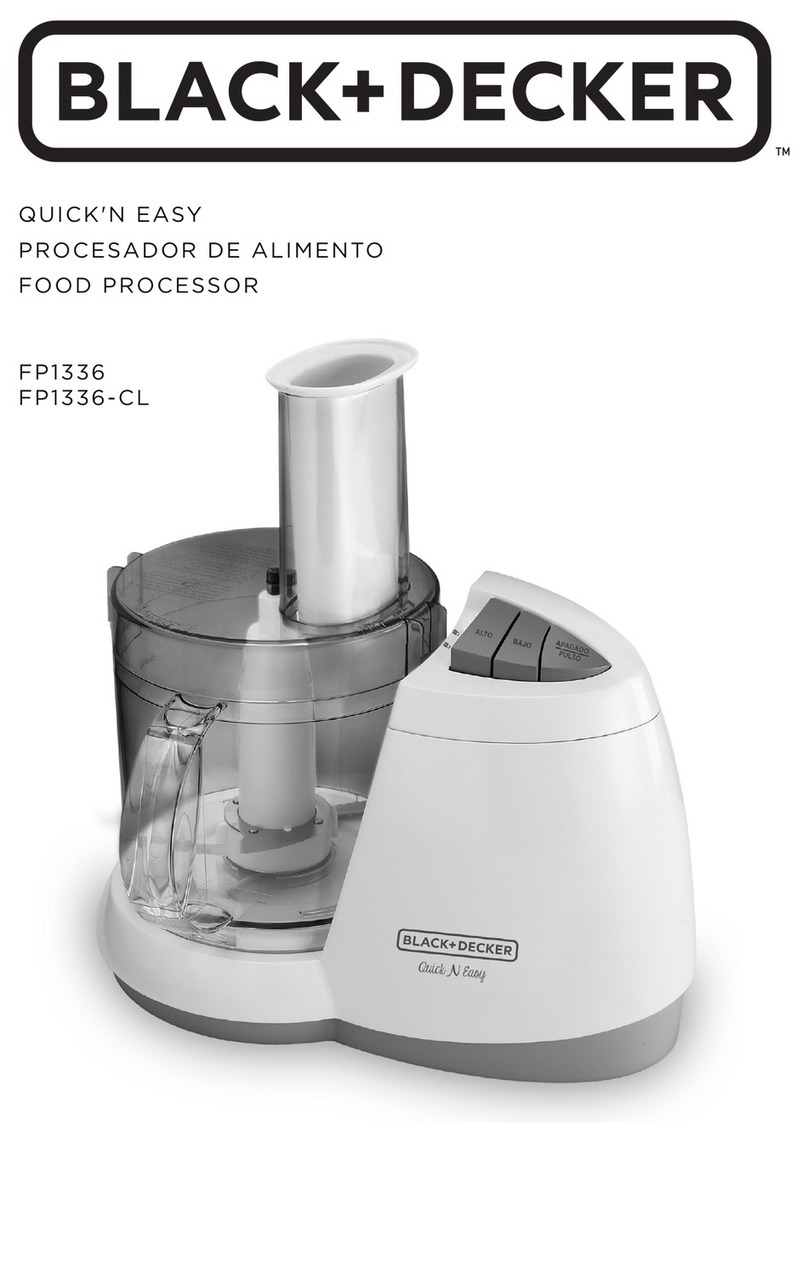BLACK DECKER FP1336 manual