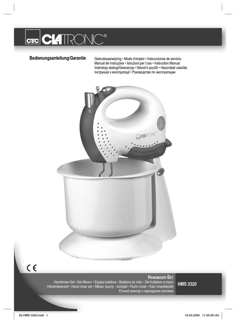Clatronic HMS 3320 User manual