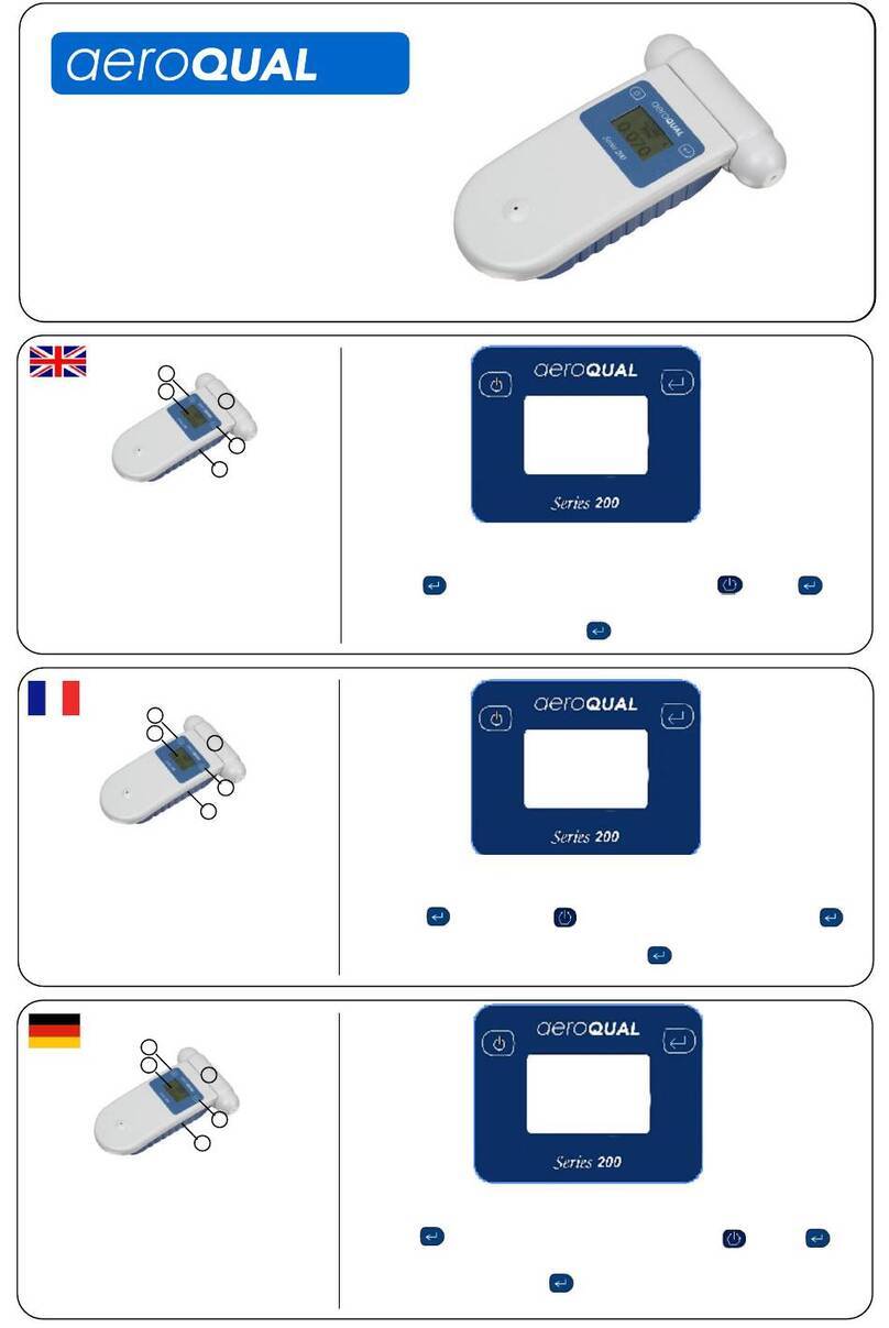Aeroqual 200 series quick guide