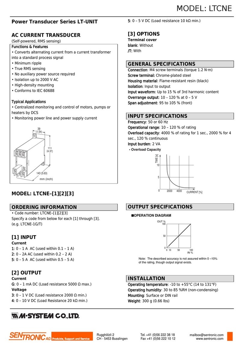 M-system LTCNE User manual