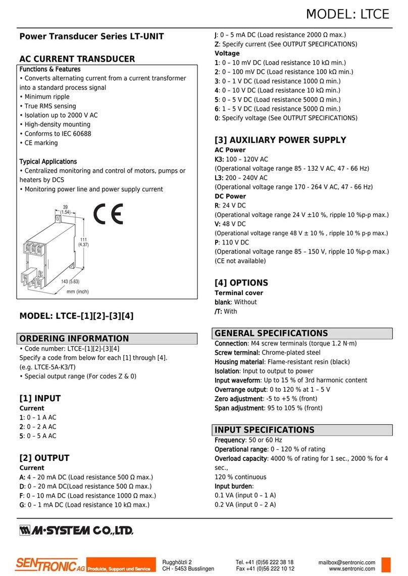 M-system LTCE User manual