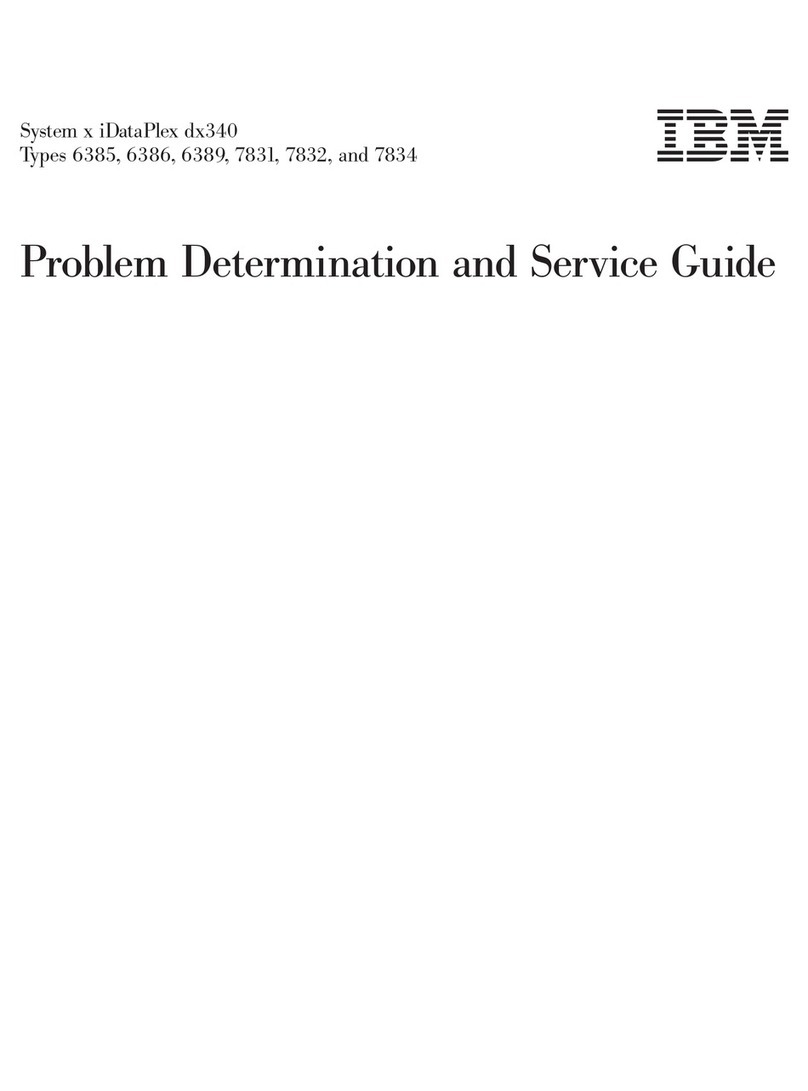 IBM System x iDataPlex dx340 Problem determination and service guide