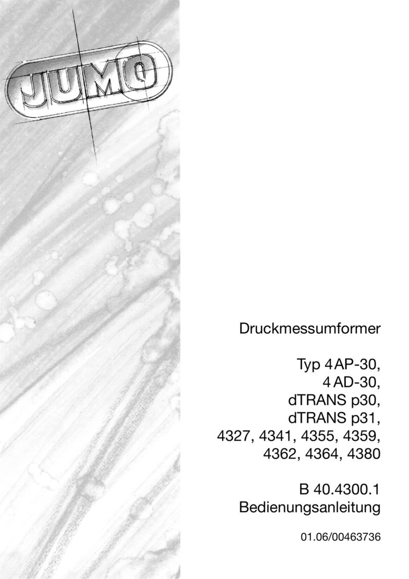 JUMO 4AP-30 User manual