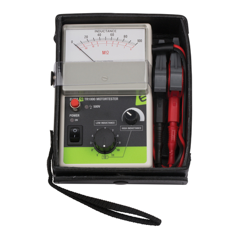 Elma Instruments Elma TR1000 User manual