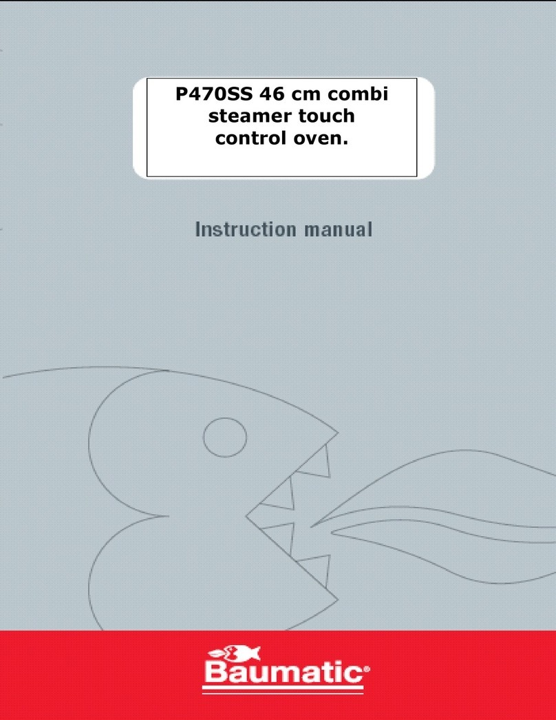 Baumatic P470SS User manual Baumatic P470SS User manual