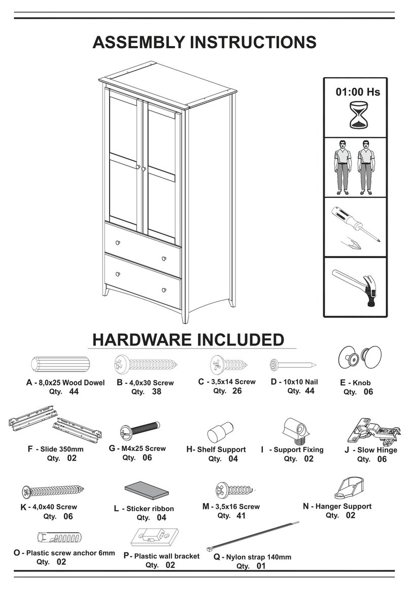Camaflexi Armario User manual Camaflexi Armario User manual