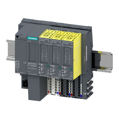 Siemens SIMATIC ET 200SP Technical Document