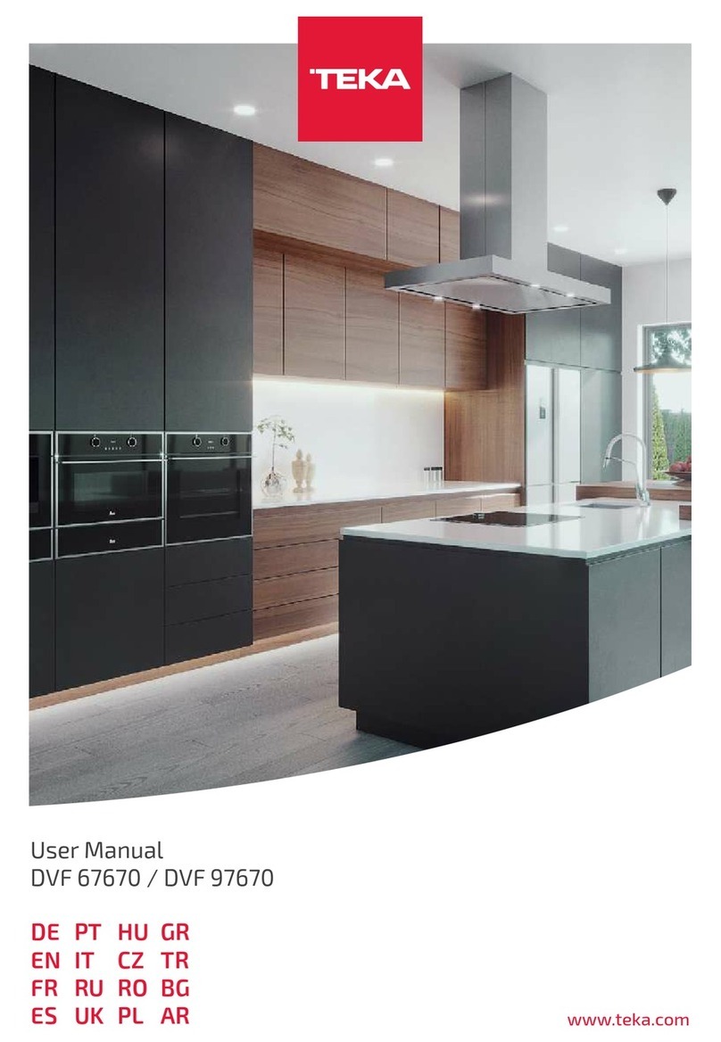 Teka DVF 67670 user manual