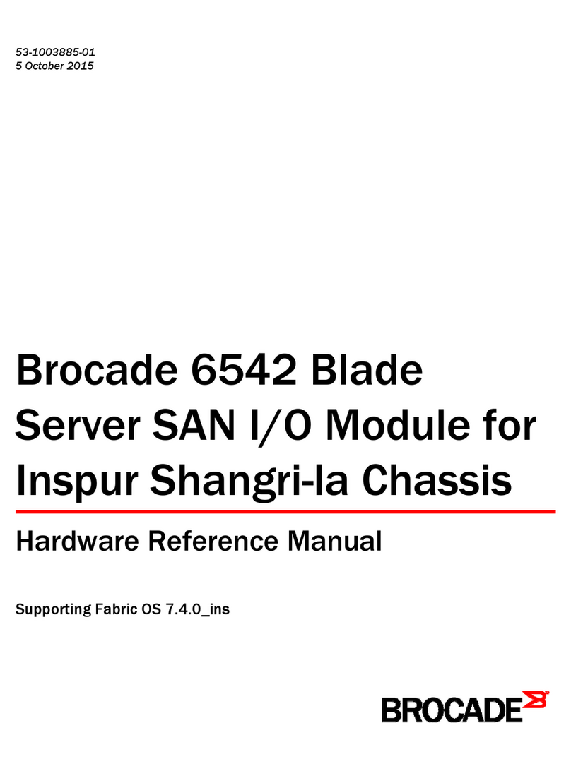 Brocade Communications Systems 6542 Hardware reference manual Brocade Communications Systems 6542 Hardware reference manual