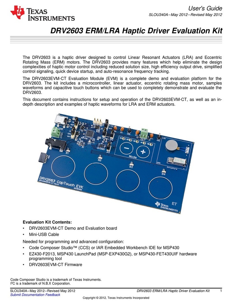 Texas Instruments DRV2603 user guide