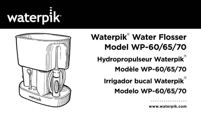 Waterpik Water Flosse WP-60 instructions