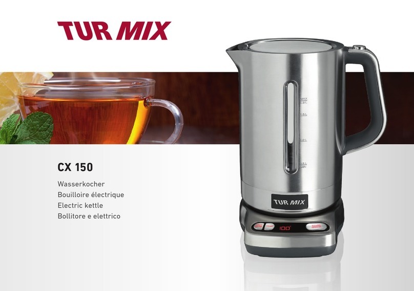 TUR MIX CX 150 manual