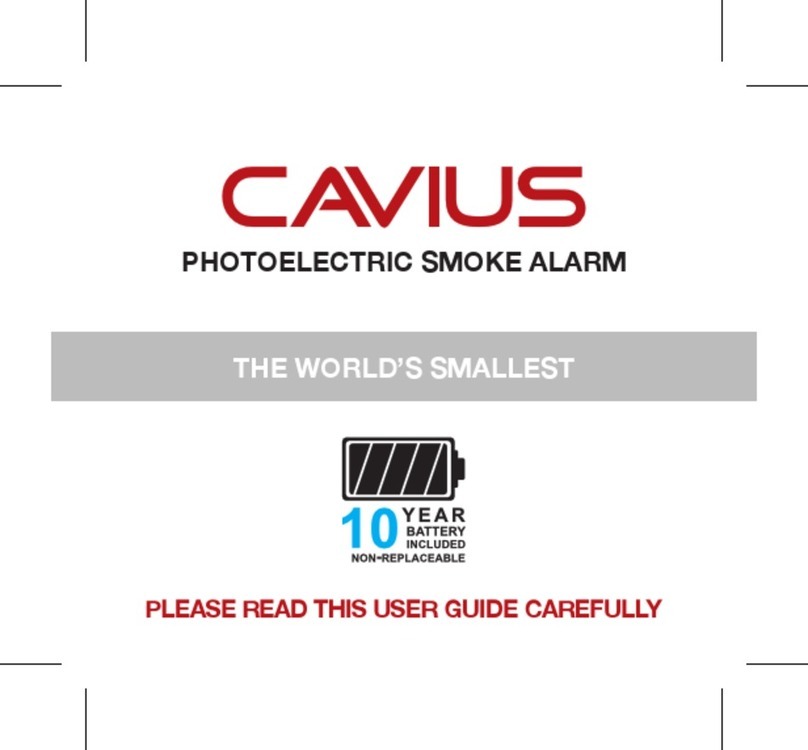 Cavius 2008-001 User manual