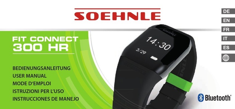 Soehnle Fit Connect 300 HR User manual