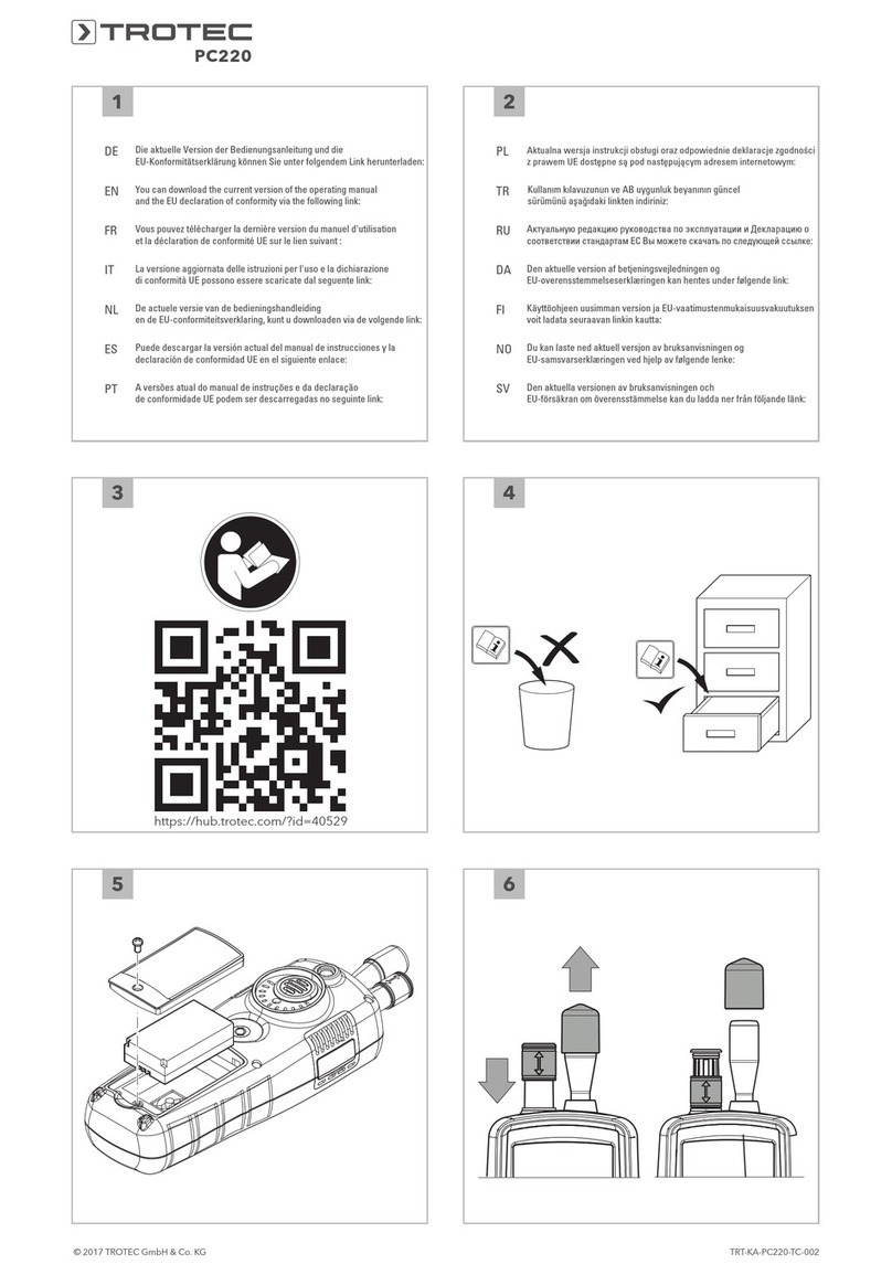 Trotec PC220 User manual