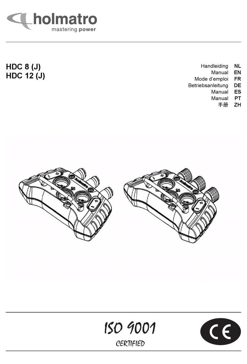 Holmatro HDC 8 (J) User manual