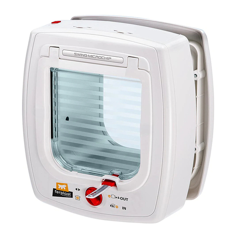Ferplast microchip pet flap manual