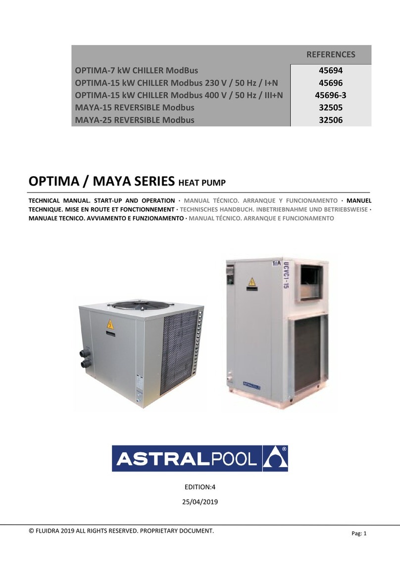 Astral Pool OPTIMA Series User guide