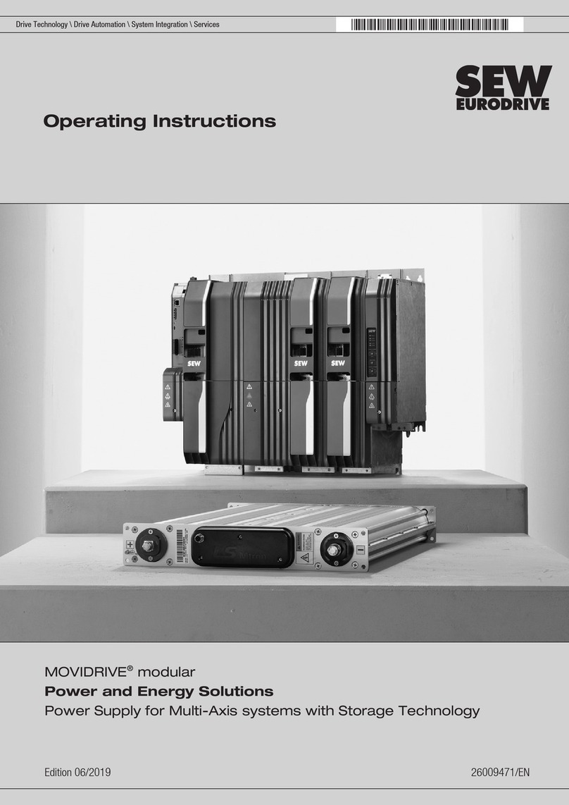SEW-Eurodrive MOVIDRIVE MDC90A-0120-50X-X-000 operating instructions