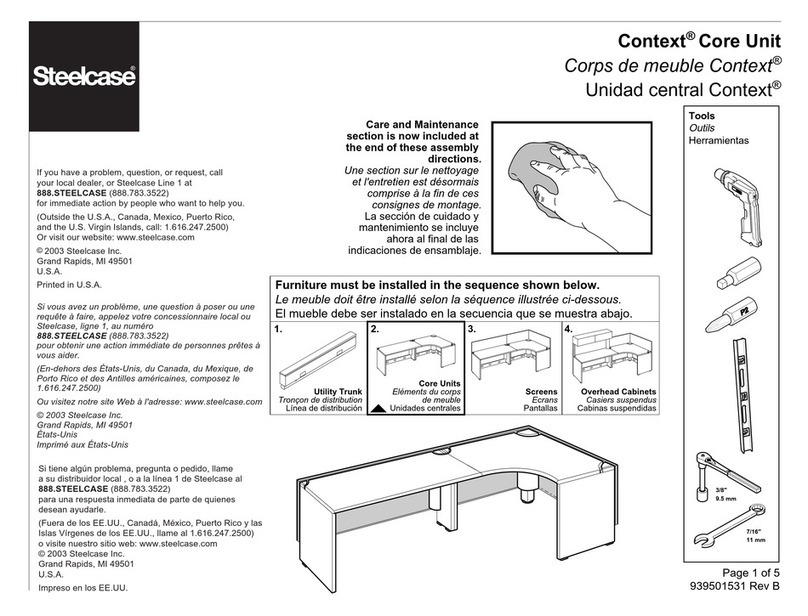 Steelcase Context quick start guide