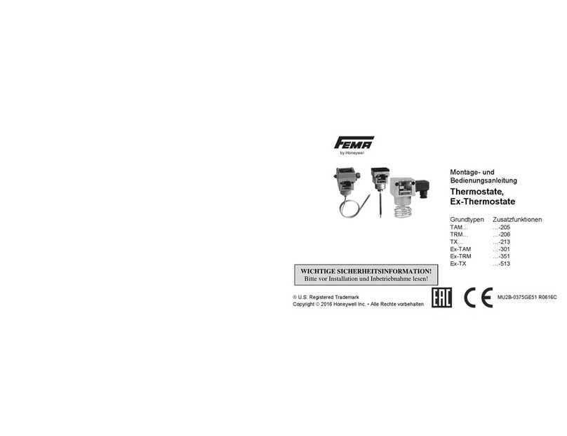 Fema TAM Series Assembly and operating instructions